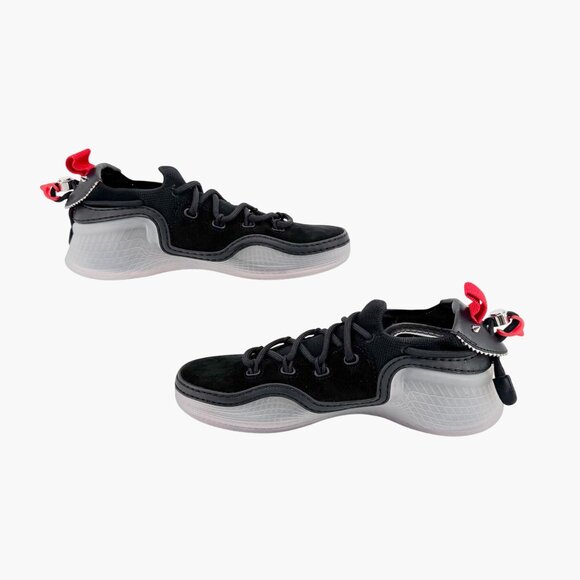 Christian Louboutin Arpoador Black Suede Sneakers Size 38.5 US 8.5 Women - Picture 9 of 13